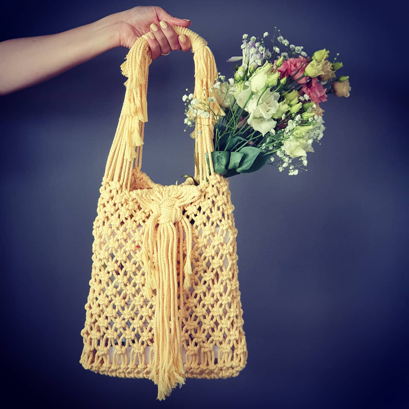 Macrame Cord - sfoară răsucită pentru macrame, 5 mm